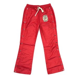 Burgundy Saint Vanity Nylon Track Pants