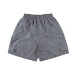 Saint Vanity Grey Nylon Shorts