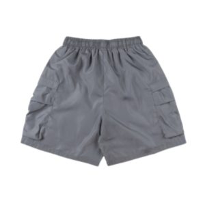 Saint Vanity Grey Nylon Shorts