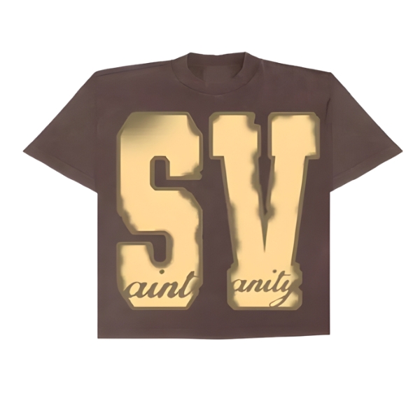 Saint Vanity SV Mocha Graphic Tee Saint Vanity SV Mocha Graphic Tee