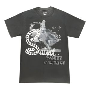 Saint Vanity Stable Black Graphic Tee