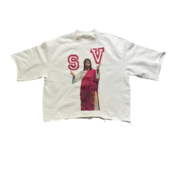 Saint Vanity White Logo Tee Saint Vanity White Logo Tee