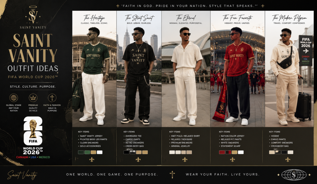 Saint Vanity Outfit Ideas for FIFA World Cup 2026